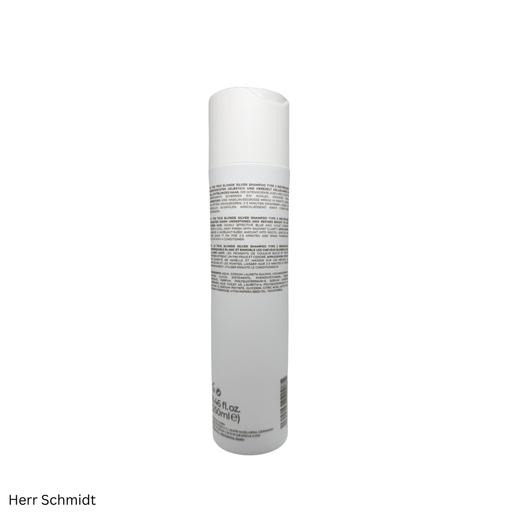 Newsha True Blonde Silver Shampoo Type 2